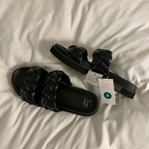 Target A New Day Black Sandals